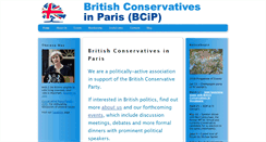 Desktop Screenshot of conservatives-paris.org